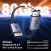 Кабель Displayport 2.1 DP 16k 60hz 8k 120hz 4k 240hz 2k 360hz Ugreen HDR 3D (UG-DP131)