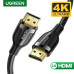 Кабель Ugreen HDMI - HDMI v.2.0a HDR 3D 4K 60Hz (UG-ED030)