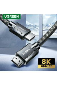 Кабель Ugreen HDMI 2.1 8K 60Hz 4K 144Hz 2k 240hz HDR eARC 3D (UG-HD135)