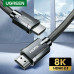 Кабель Ugreen HDMI 2.1 8K 60Hz 4K 144Hz 2k 240hz HDR eARC 3D (UG-HD135)