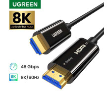 HDMI 2.1 оптичний кабель 8k 60hz 4k 144hz 2k 240hz HDR Ugreen (UG-HD141)