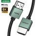 Кабель HDMI 2.1 8k 60hz 4k 120hz 2k 144hz 165hz Ugreen для ПК TV PS5/PS4 Xbox X/S тонкий (UG-HD155)