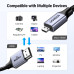Кабель Micro HDMI - HDMI 2.1 8k 60hz 4k 240hz 4k 144hz 2k 240hz 3D Ugreen (UG-HD164)