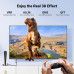 HDMI 2.1 удлинитель 8k 60hz 4k 240hz 2k 240hz HDR 3D VRR Ugreen 15 см (UG-HD165)