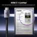 Кабель HDMI 2.1 Ugreen 8k 60hz 4k 240hz 165hz 144hz 120hz eARC HDR сертифікований (UG-HD171)