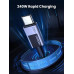 Кабель Type-C Type-C 240W PD3.1 black Ugreen (L513)