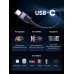 Кабель Type-C Type-C 240W PD3.1 black Ugreen (L513)