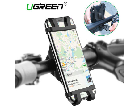 Кріплення для телефону на велосипед, мотоцикл, дитячу коляску Ugreen Black