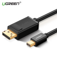 Кабель Mini DP Displayport 1.2 Thunderbolt 2 4k 60hz 2k 144hz Ugreen (MD105)