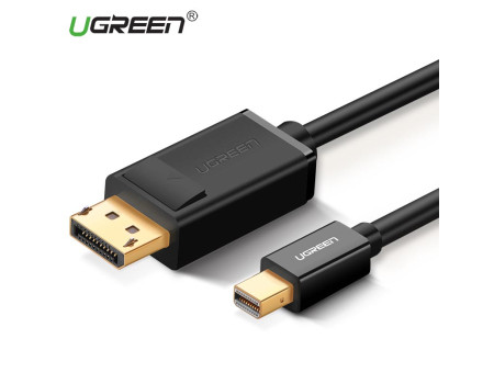 Кабель Mini DP Displayport 1.2 Thunderbolt 2 4k 60hz 2k 144hz Ugreen (MD105)
