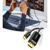 Кабель USB-C DisplayPort 1.2 4k 60hz 2k 144hz 1080P 240hz DP Ugreen Thunderbolt 3/4 1.5 м (UG-50994)