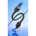 Кабель Cat 8 RJ45 40 Гбіт/с 2000 МГц Ethernet патч-корд Ugreen (UG-NW153)