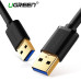 Кабель USB Type A USB Type A USB 3.0 Ugreen 0.5 м (UG-US128)