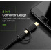 Кабель для быстрой зарядки 2 в 1 Type-C Micro USB Ugreen (UG-US142) 