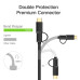Кабель для быстрой зарядки 2 в 1 Type-C Micro USB Ugreen (UG-US142) 