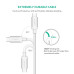 Кабель Type-C Type-C USB 3.1 Ugreen 3А 1 м (UG-US161)