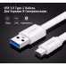 Кабель Type-C USB 3.0 Quick Charge 3.0 Ugreen (UG-US172) 1.5 метра