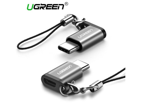 Перехідник Micro USB Type-C OTG алюміній Ugreen (UG-40945)