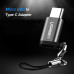 Перехідник Micro USB Type-C OTG алюміній Ugreen (UG-40945)
