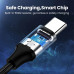 Кабель Type-C 5A 40W USB-A Super Charge Ugreen Black (UG-US279)