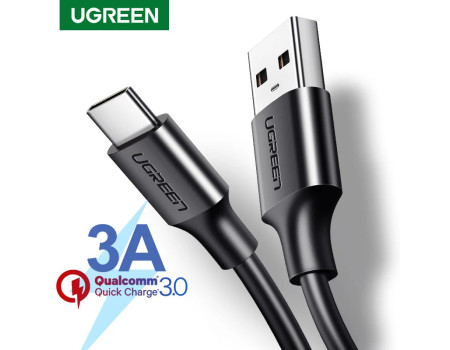 Кабель Type-C Ugreen для быстрой зарядки Quick Charge 3.0 3A (UG-US287)