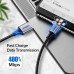 Кабель Ugreen Type-C для быстрой зарядки Quick Charge FCP 3A (UG-US288)