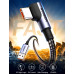 Кабель UGREEN 100W 6A USB Type-C кутовий 100W/66W Super Charge 27W (UG-60730)