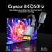 Перехідник DisplayPort 1.4 HDMI 2.1 8k 60hz 4k 120hz 2k 240hz HDR (2603)