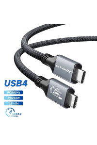 Кабель Thunderbolt 4 Type-C Type-C 8k 60hz 4k 120hz USB 4.0 240W 40 Гбит/с