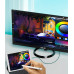 Кабель DisplayPort Type-C DP 1.4 8k 60hz 4k 240hz 165hz 144hz 1080P 360hz Thunderbolt 3/4 Двунаправленный 