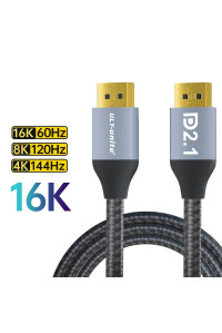 Кабель DisplayPort 2.1 DP 16k 60hz 8k 120hz 4k 144hz 2k 240hz HDR VRR 3D (S4071)