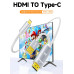 Кабель HDMI Type-C 4k 60hz 2k 120hz 1080P 144hz для Xreal Air/One AR 1 метр