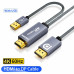 Кабель HDMI DisplayPort DP 4k 60hz 2k 120hz 1080P 165hz 3D