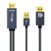 Кабель HDMI DisplayPort DP 4k 60hz 2k 120hz 1080P 165hz 3D