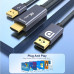 Кабель HDMI DisplayPort DP 4k 60hz 2k 120hz 1080P 165hz 3D
