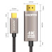 Type-C HDMI кабель адаптер 4k 60hz UHD 3D Thunderbolt 3/4 для MacBook Pro Air