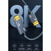 Кабель DP 1.4 — HDMI 2.1 8k 60hz 4k 120hz 2k 165hz 1080P 240hz DP 3D HDR eARC