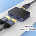 HDMI 2.1 переключатель разветвитель сплиттер двунаправленный 2 в 1 8k 60hz 4k 120hz для Xbox PS5