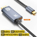 Кабель USB-C DisplayPort 1.4 PD 100W Thunderbolt 4 8k 60hz 4k 144hz 2k 240hz для MacBook