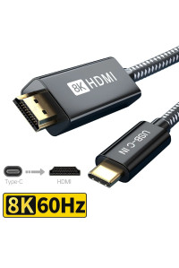 Кабель Type-C HDMI 2.1 8k 60hz 4k 120hz 2k 120hz Thunderbolt 4 HDR (80274/80169)