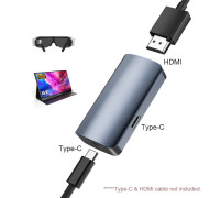 HDMI to Type-C adapter переходник 4k 60hz для XREAL Air Switch Steam Deck (0119)