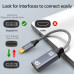 Перехідник Type-C DisplayPort 1.4 Thunderbolt 3/4 DP HDR 8k 60hz 4k 144hz 2k 165hz 1080P 240hz