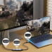 Перехідник Type-C DisplayPort 1.4 Thunderbolt 3/4 DP HDR 8k 60hz 4k 144hz 2k 165hz 1080P 240hz