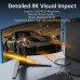 Перехідник Type-C DisplayPort 1.4 Thunderbolt 3/4 DP HDR 8k 60hz 4k 144hz 2k 165hz 1080P 240hz