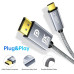Кабель USB-C DisplayPort 1.4 DP HDR Thunderbolt 4 8k 60hz 4k 144hz 2k 165hz для MacBook Dell Lenovo 