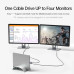 Кабель USB-C DisplayPort 1.4 DP HDR Thunderbolt 4 8k 60hz 4k 144hz 2k 165hz для MacBook Dell Lenovo 