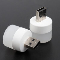 USB LED светильник ночник лампа 5V 1W 6500K