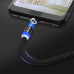 Магнітний кабель Micro USB Uslion Black 2 м