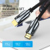 Кабель HDMI 2.1 8K 60Hz 4K 120Hz 3D HDR eARC Vention Premium (AAL)