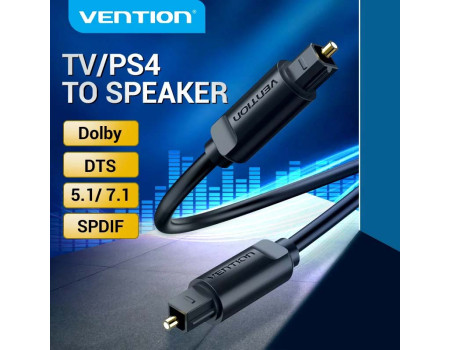Оптический кабель Toslink S/PDIF Vention (BAEBF/BAEBG/BAEBH/BAEBI)